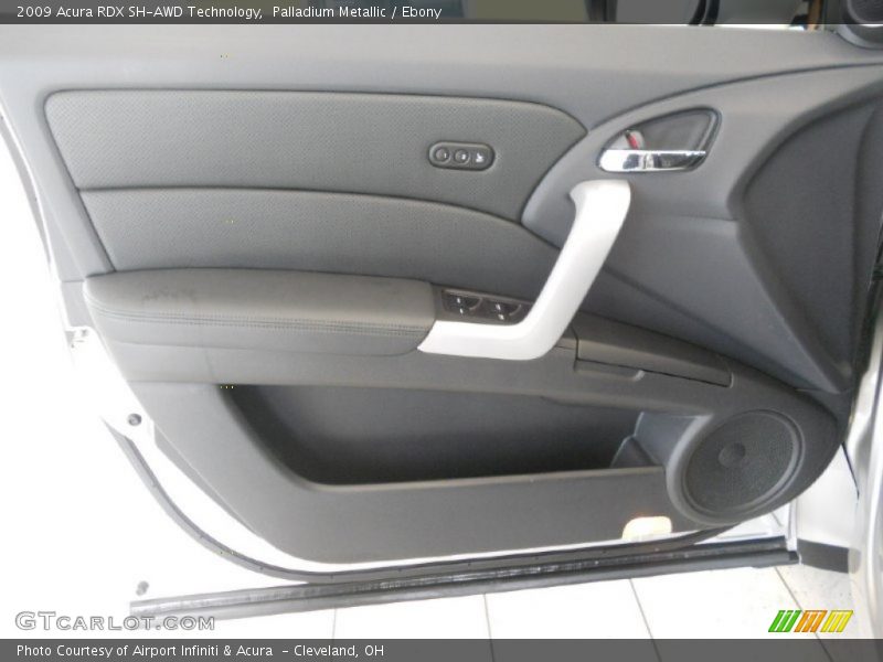 Palladium Metallic / Ebony 2009 Acura RDX SH-AWD Technology