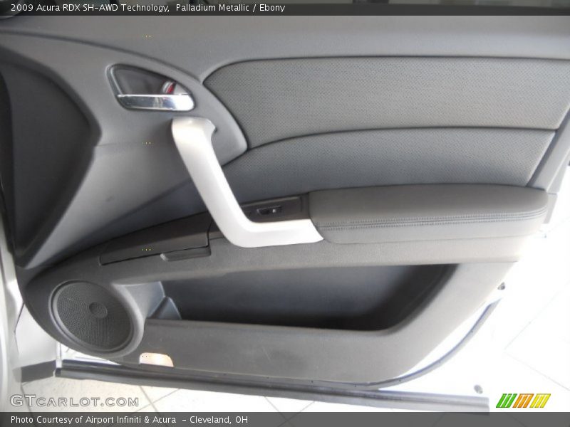 Palladium Metallic / Ebony 2009 Acura RDX SH-AWD Technology