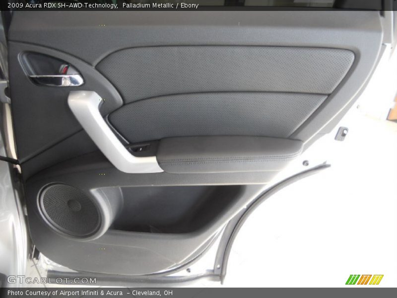 Palladium Metallic / Ebony 2009 Acura RDX SH-AWD Technology
