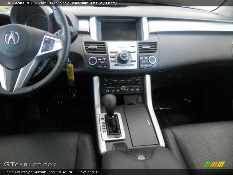 Palladium Metallic / Ebony 2009 Acura RDX SH-AWD Technology