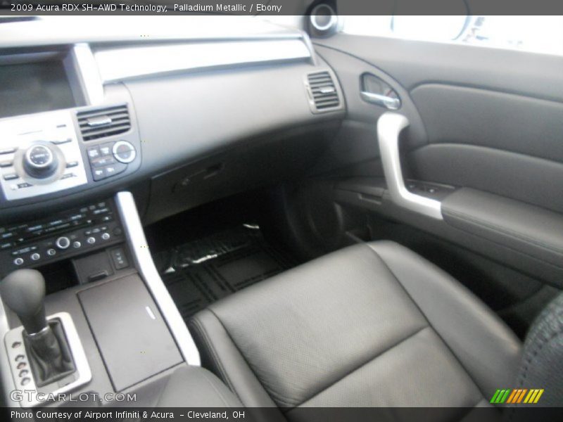 Palladium Metallic / Ebony 2009 Acura RDX SH-AWD Technology