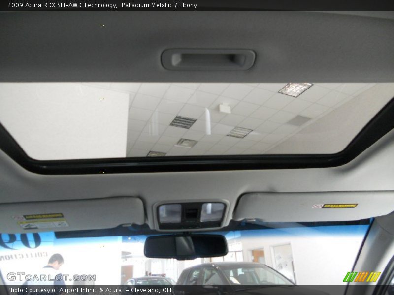 Palladium Metallic / Ebony 2009 Acura RDX SH-AWD Technology