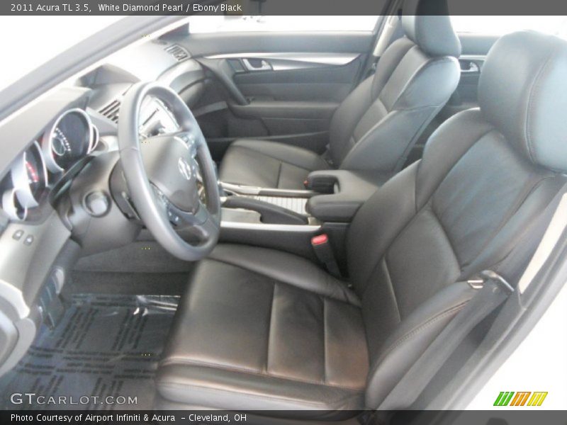  2011 TL 3.5 Ebony Black Interior