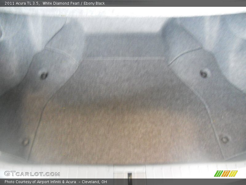 White Diamond Pearl / Ebony Black 2011 Acura TL 3.5