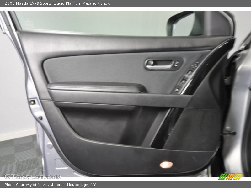 Liquid Platinum Metallic / Black 2008 Mazda CX-9 Sport