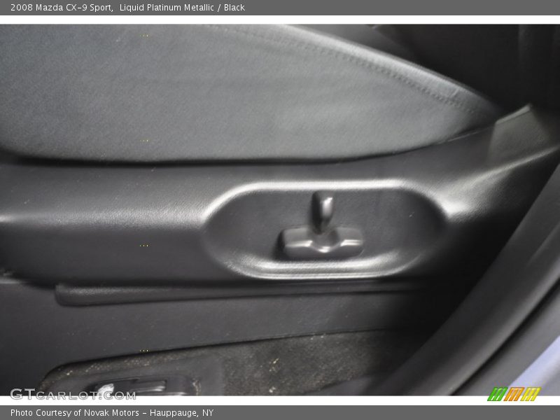 Liquid Platinum Metallic / Black 2008 Mazda CX-9 Sport