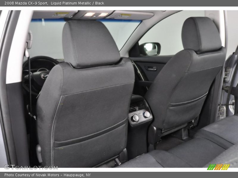 Liquid Platinum Metallic / Black 2008 Mazda CX-9 Sport