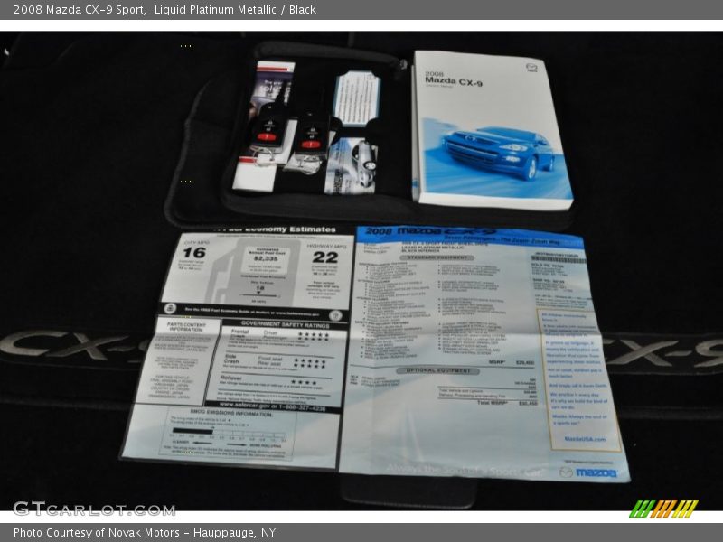 Books/Manuals of 2008 CX-9 Sport