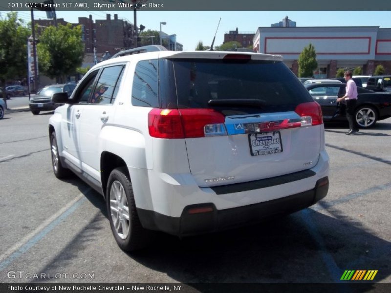 Olympic White / Jet Black 2011 GMC Terrain SLT AWD