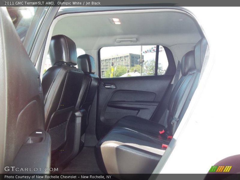 Olympic White / Jet Black 2011 GMC Terrain SLT AWD