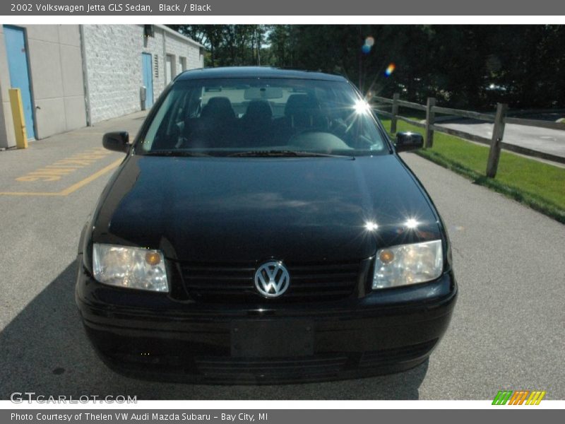 Black / Black 2002 Volkswagen Jetta GLS Sedan