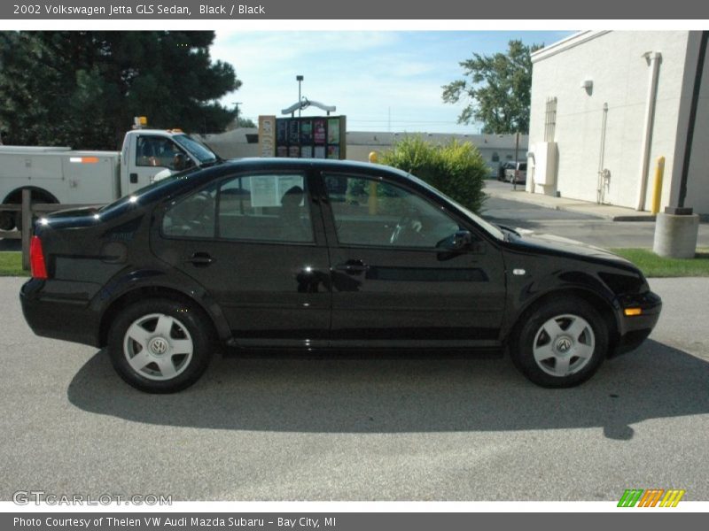 Black / Black 2002 Volkswagen Jetta GLS Sedan