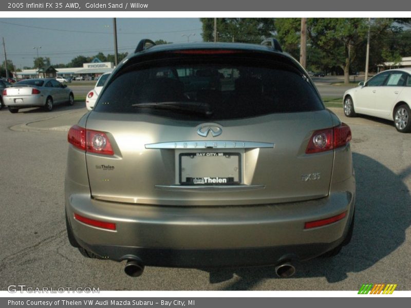 Golden Sand / Willow 2005 Infiniti FX 35 AWD