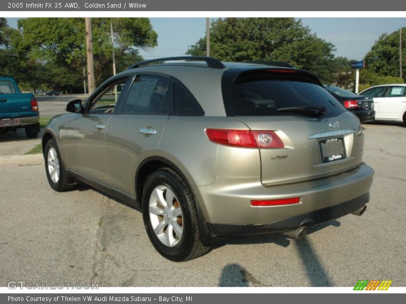Golden Sand / Willow 2005 Infiniti FX 35 AWD