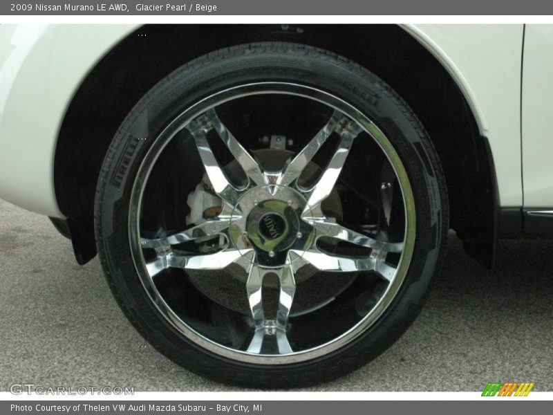 Custom Wheels of 2009 Murano LE AWD