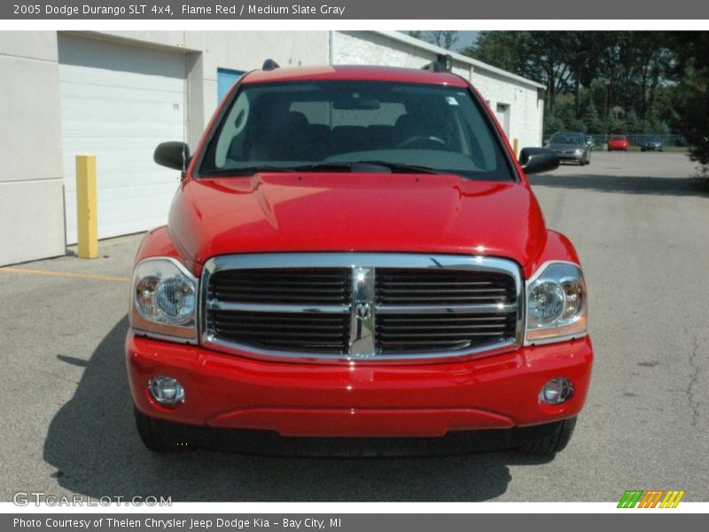 Flame Red / Medium Slate Gray 2005 Dodge Durango SLT 4x4