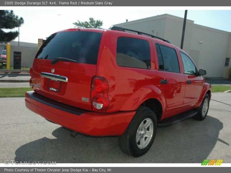 Flame Red / Medium Slate Gray 2005 Dodge Durango SLT 4x4
