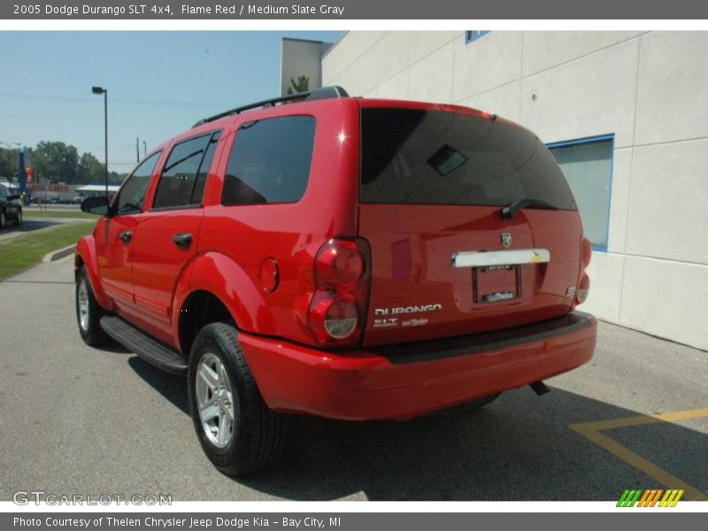 Flame Red / Medium Slate Gray 2005 Dodge Durango SLT 4x4