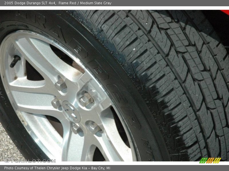 Flame Red / Medium Slate Gray 2005 Dodge Durango SLT 4x4