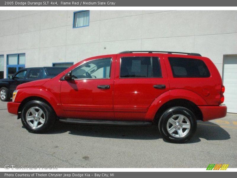 Flame Red / Medium Slate Gray 2005 Dodge Durango SLT 4x4
