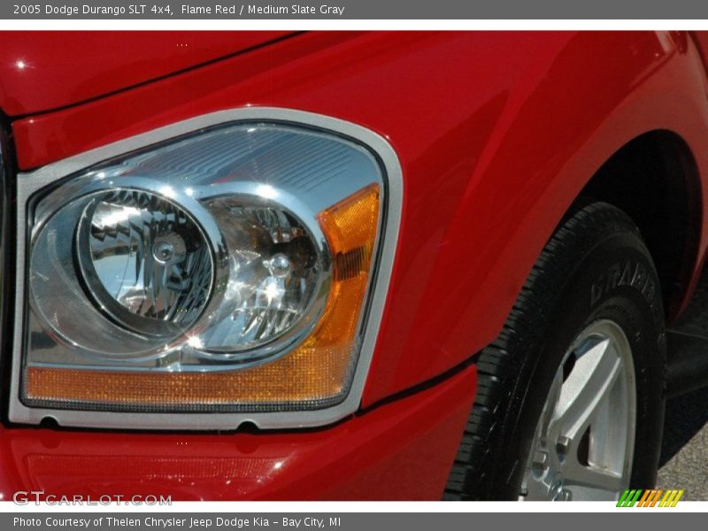 Flame Red / Medium Slate Gray 2005 Dodge Durango SLT 4x4