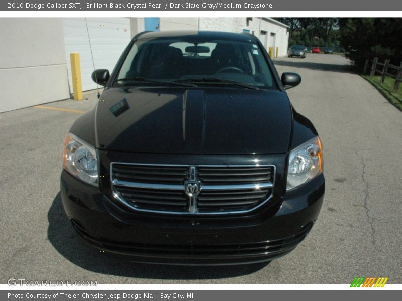 Brilliant Black Crystal Pearl / Dark Slate Gray/Medium Graystone 2010 Dodge Caliber SXT