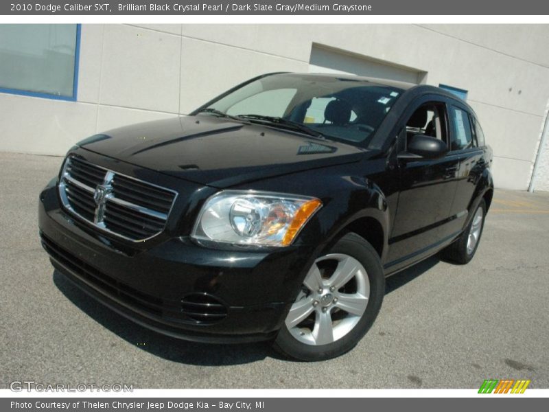 Brilliant Black Crystal Pearl / Dark Slate Gray/Medium Graystone 2010 Dodge Caliber SXT