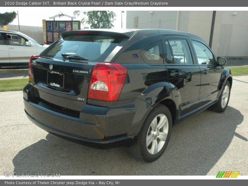Brilliant Black Crystal Pearl / Dark Slate Gray/Medium Graystone 2010 Dodge Caliber SXT