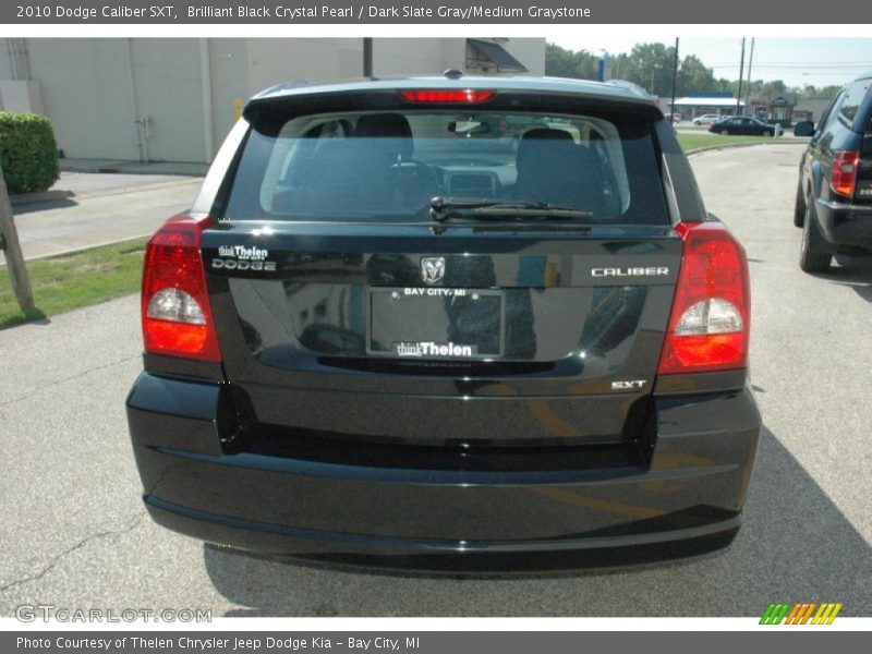 Brilliant Black Crystal Pearl / Dark Slate Gray/Medium Graystone 2010 Dodge Caliber SXT