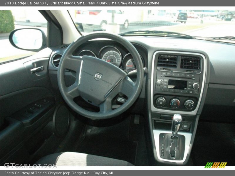 Brilliant Black Crystal Pearl / Dark Slate Gray/Medium Graystone 2010 Dodge Caliber SXT