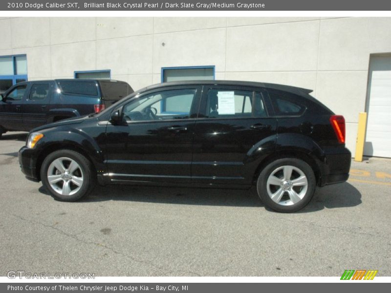 Brilliant Black Crystal Pearl / Dark Slate Gray/Medium Graystone 2010 Dodge Caliber SXT