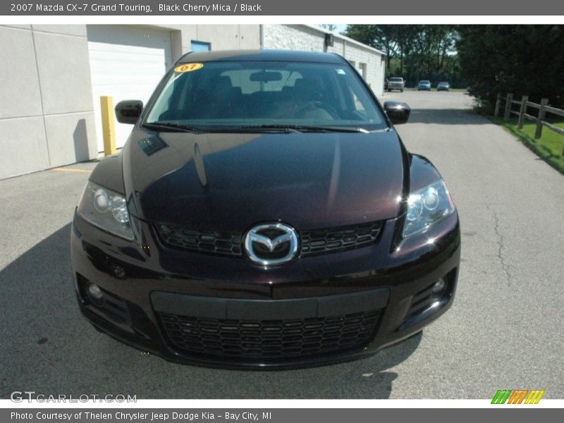 Black Cherry Mica / Black 2007 Mazda CX-7 Grand Touring