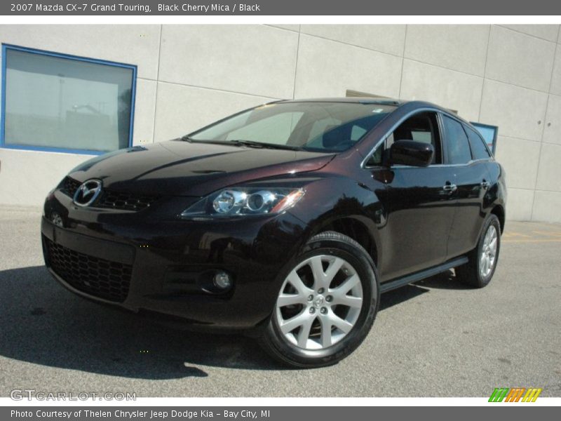 Black Cherry Mica / Black 2007 Mazda CX-7 Grand Touring