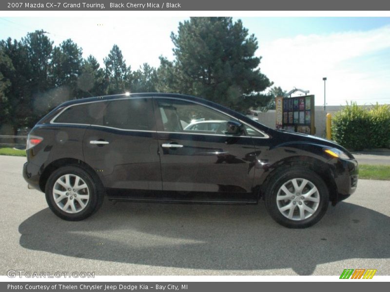 Black Cherry Mica / Black 2007 Mazda CX-7 Grand Touring