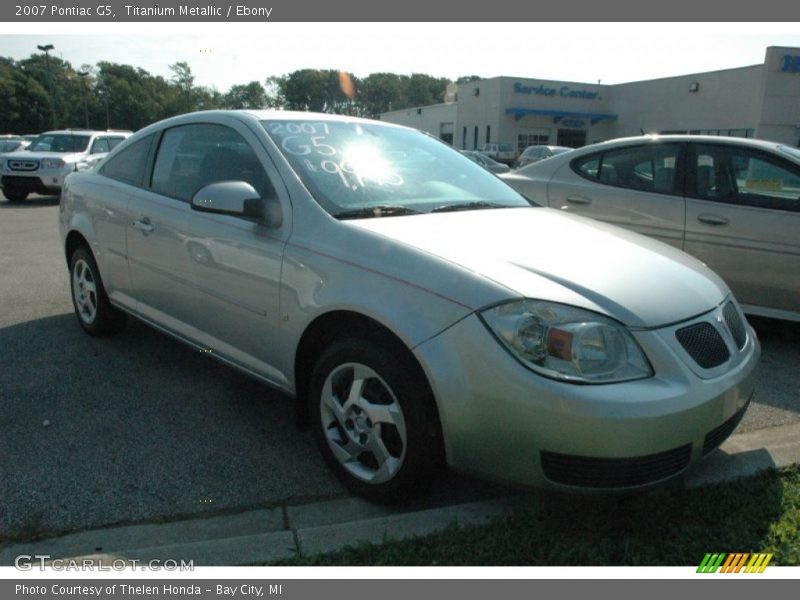 Titanium Metallic / Ebony 2007 Pontiac G5