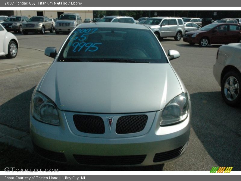 Titanium Metallic / Ebony 2007 Pontiac G5