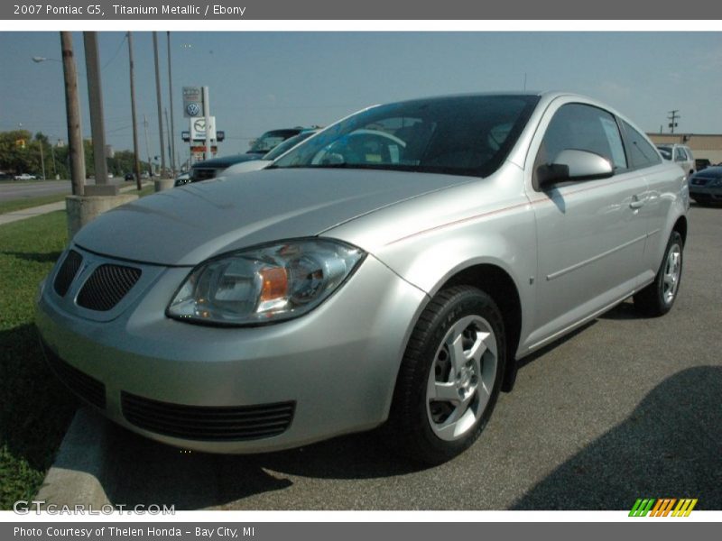 Titanium Metallic / Ebony 2007 Pontiac G5