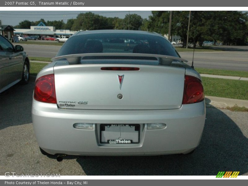 Titanium Metallic / Ebony 2007 Pontiac G5