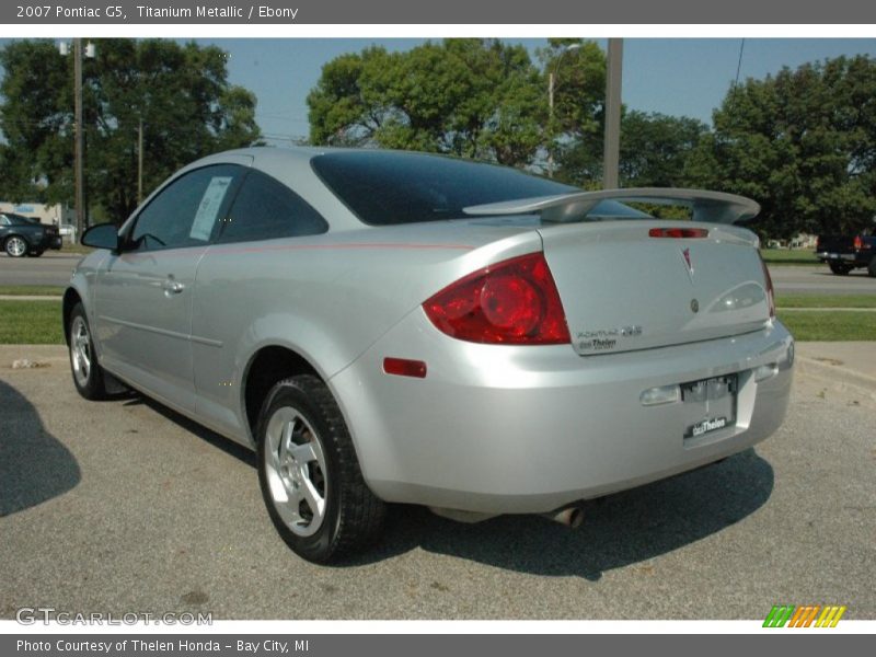 Titanium Metallic / Ebony 2007 Pontiac G5