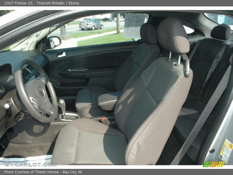 Titanium Metallic / Ebony 2007 Pontiac G5