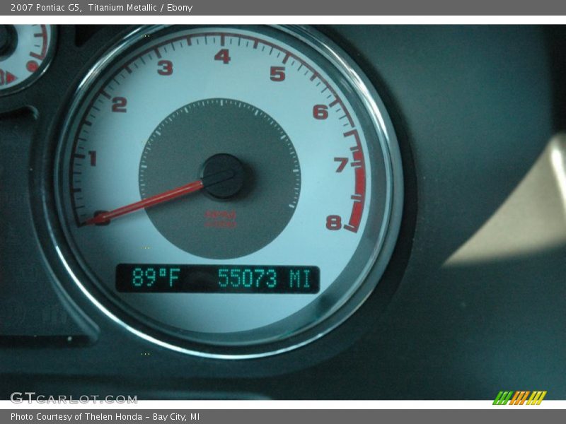 Titanium Metallic / Ebony 2007 Pontiac G5