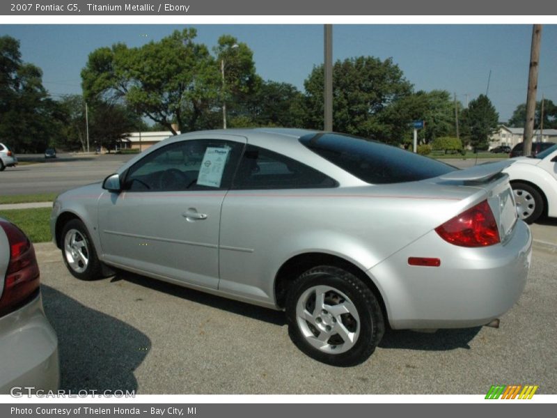 Titanium Metallic / Ebony 2007 Pontiac G5