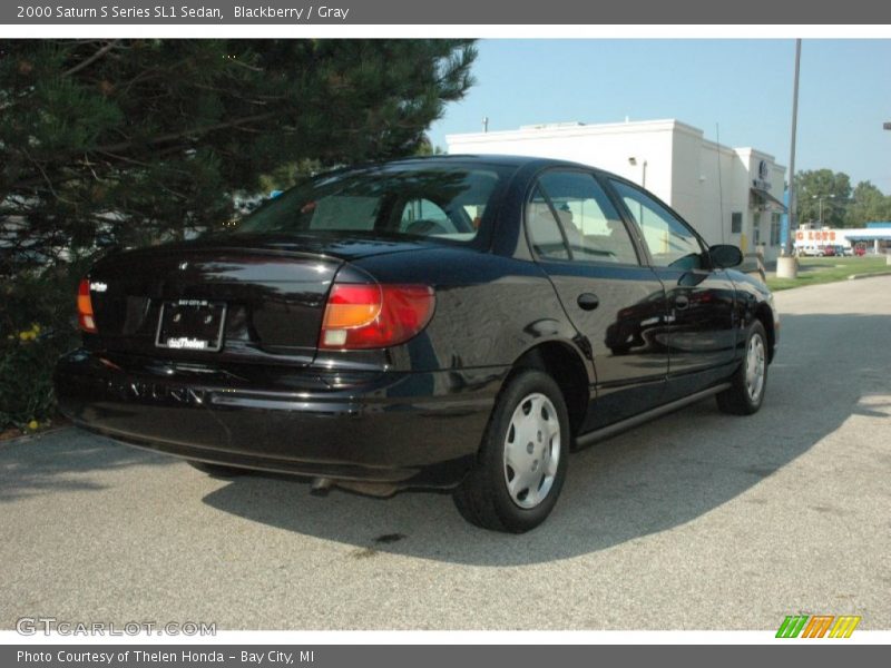 Blackberry / Gray 2000 Saturn S Series SL1 Sedan