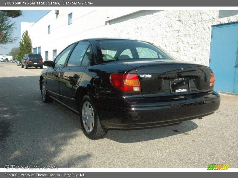 Blackberry / Gray 2000 Saturn S Series SL1 Sedan