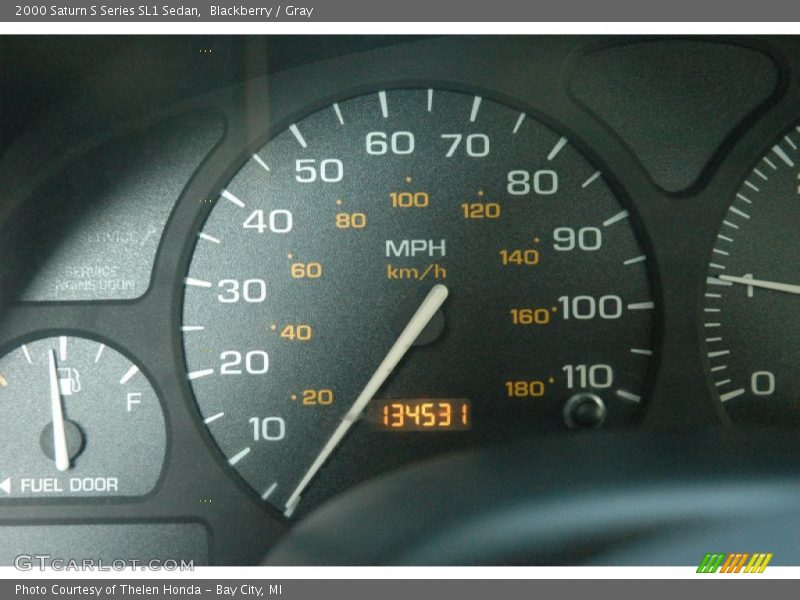 Blackberry / Gray 2000 Saturn S Series SL1 Sedan