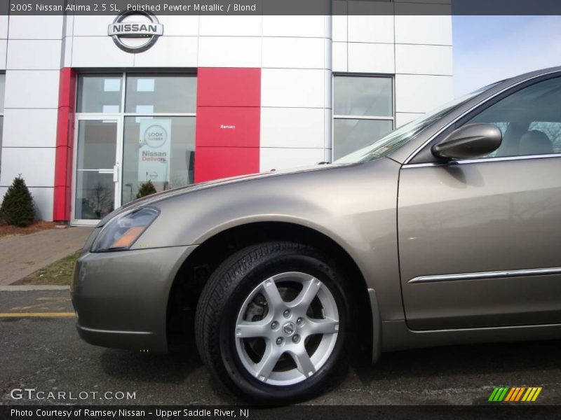 Polished Pewter Metallic / Blond 2005 Nissan Altima 2.5 SL