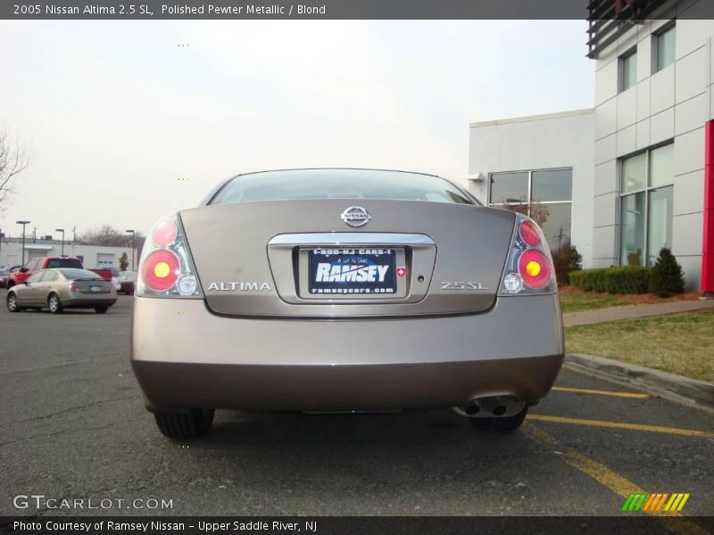 Polished Pewter Metallic / Blond 2005 Nissan Altima 2.5 SL