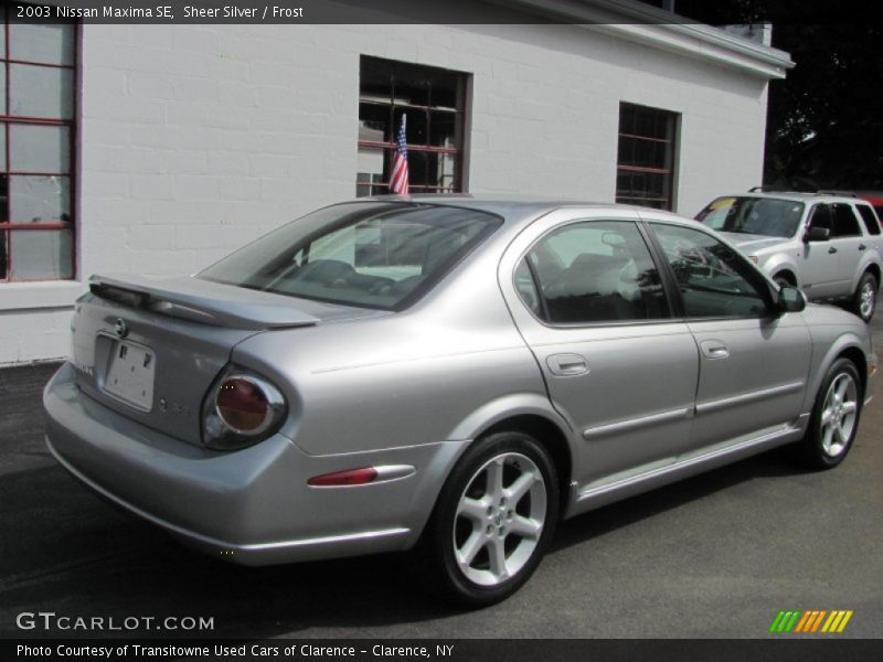 Sheer Silver / Frost 2003 Nissan Maxima SE