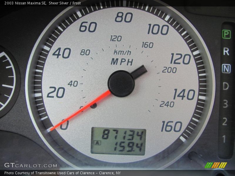 Sheer Silver / Frost 2003 Nissan Maxima SE