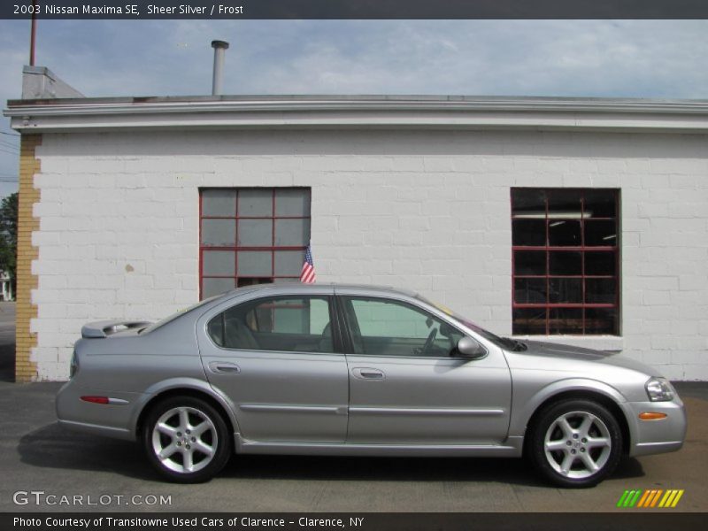 Sheer Silver / Frost 2003 Nissan Maxima SE